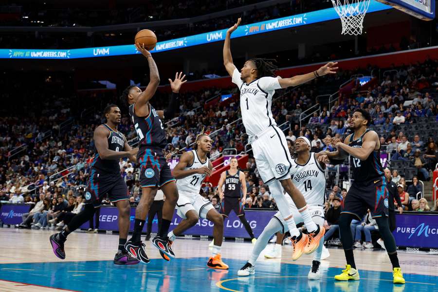 Niespodziewana porażka Detroit Pistons z Brooklyn Nets