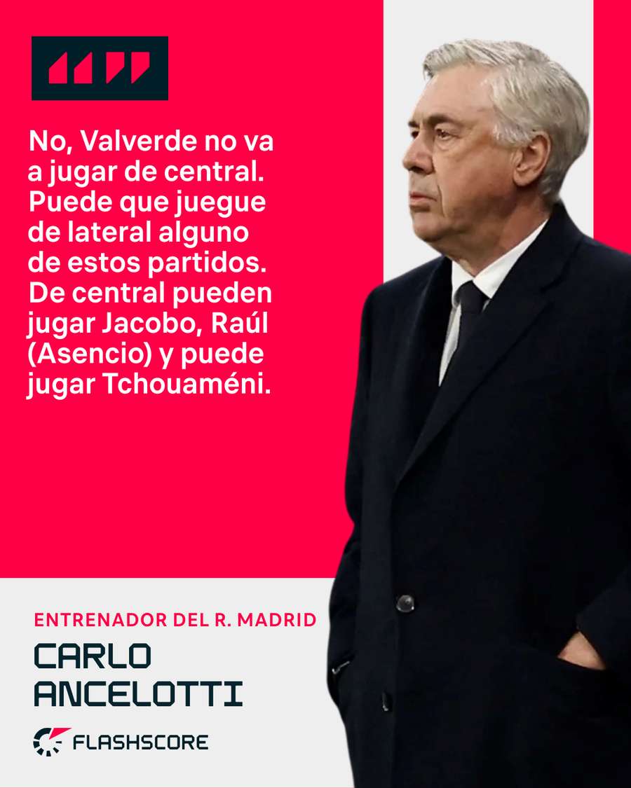 Las palabras de Carlo Ancelotti