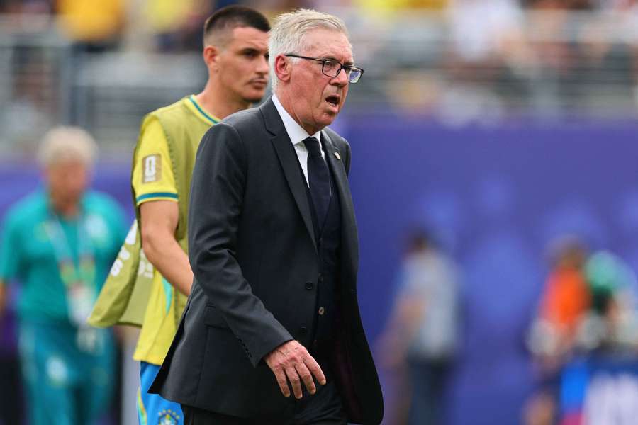 Brazil manager Carlo Ancelotti. Brazil manager Carlo Ancelotti.