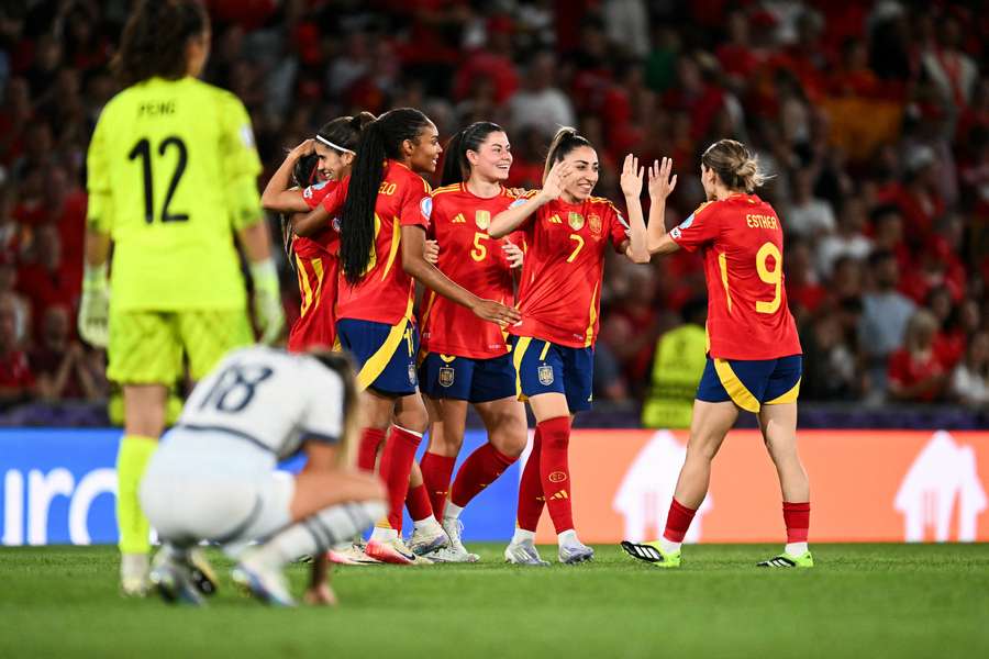 L'Espagne a éliminé la Suisse, pays hôte de l'Euro