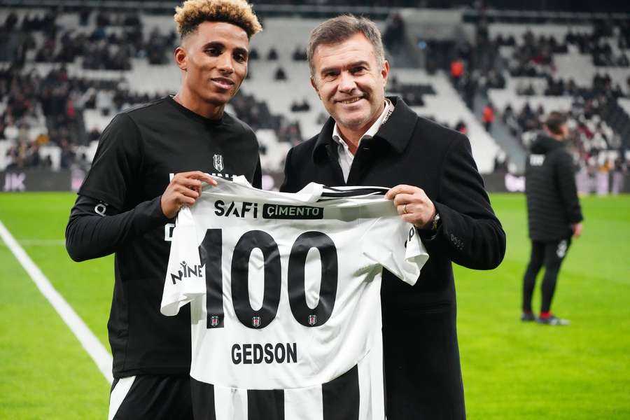 Gedson Fernandes já leva mais de 100 jogos pelo Besiktas