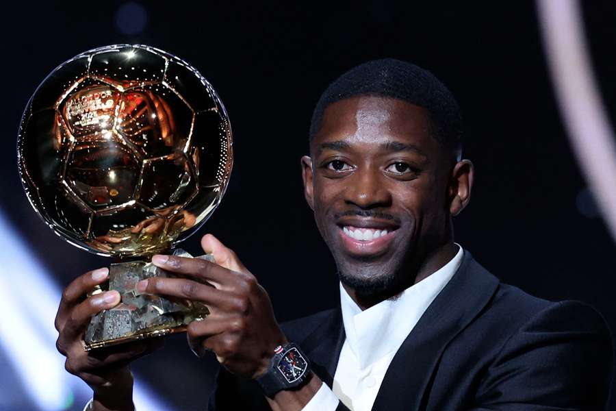 Ousmane Dembélé ist der diesjährige Ballon d'Or Sieger.