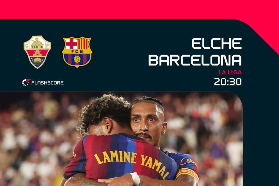 Raphinha abraça Yamal no Gamper Raphinha abraça Yamal no Gamper