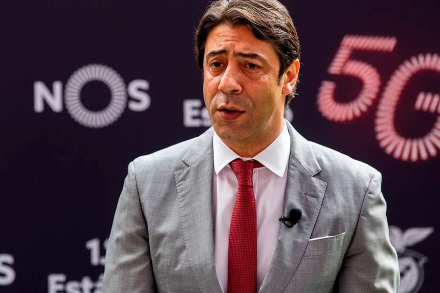 Rui Costa, presidente do Benfica, discursou na Assembleia Geral desta quinta-feira