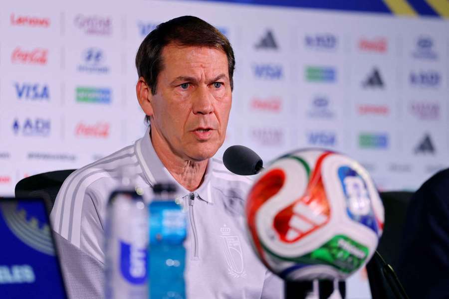 Garcia guided Belgium to the World Cup quarter-finals