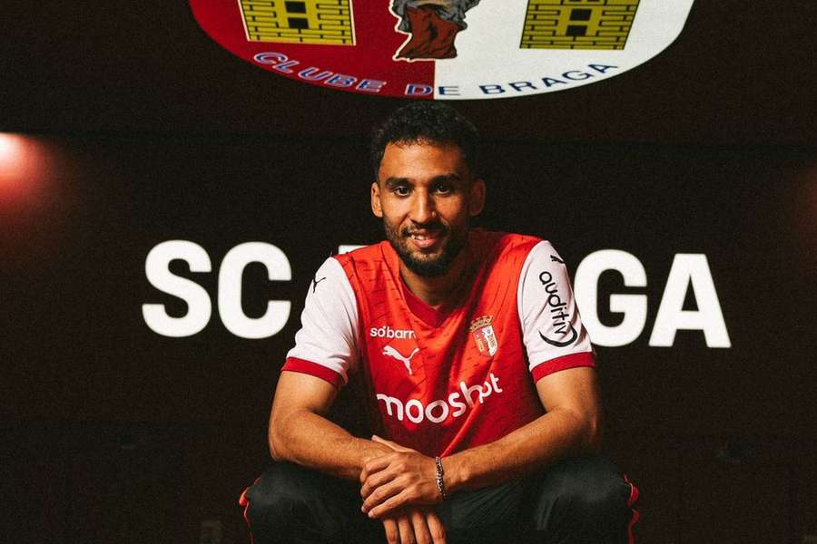 Guitane fez apenas três jogos pelo SC Braga