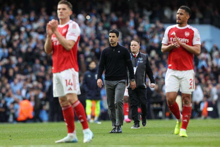 Arsenal's title hopes were dealt a blow by Sunday's result