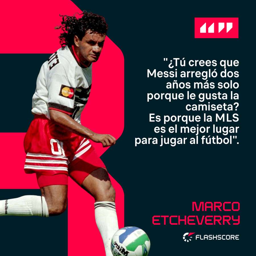Marco Etcheverry acerca del porqué Messi renovó en la MLS