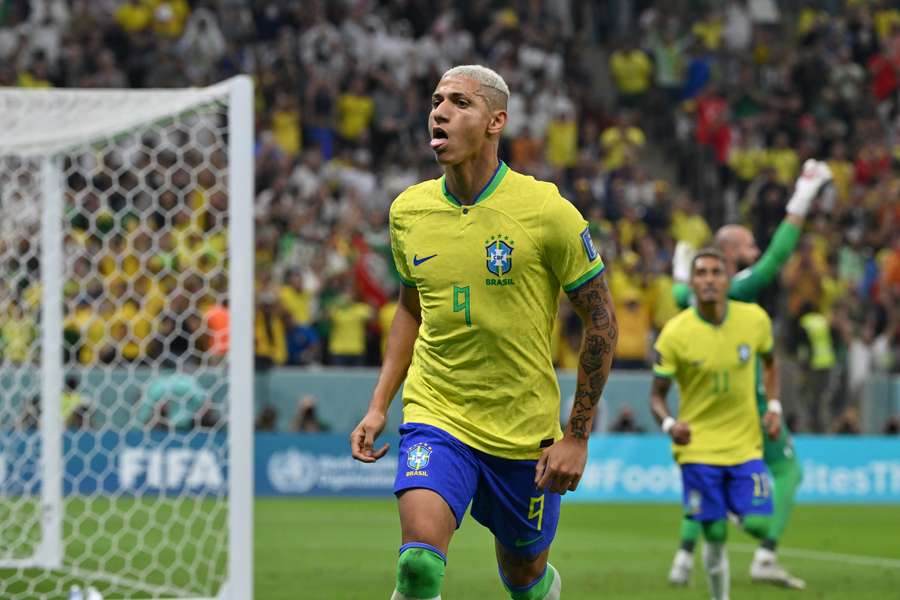 Richarlison scored twice as Brazil beat Serbia