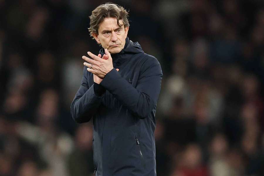 Thomas Frank is holding on by a thread at Tottenham