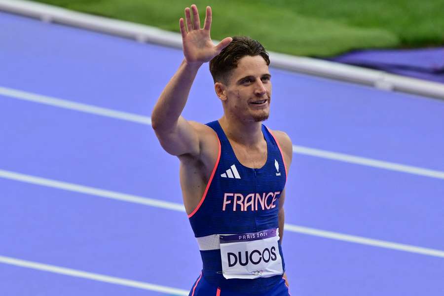 Ducos après sa qualification pour les demi-finales.