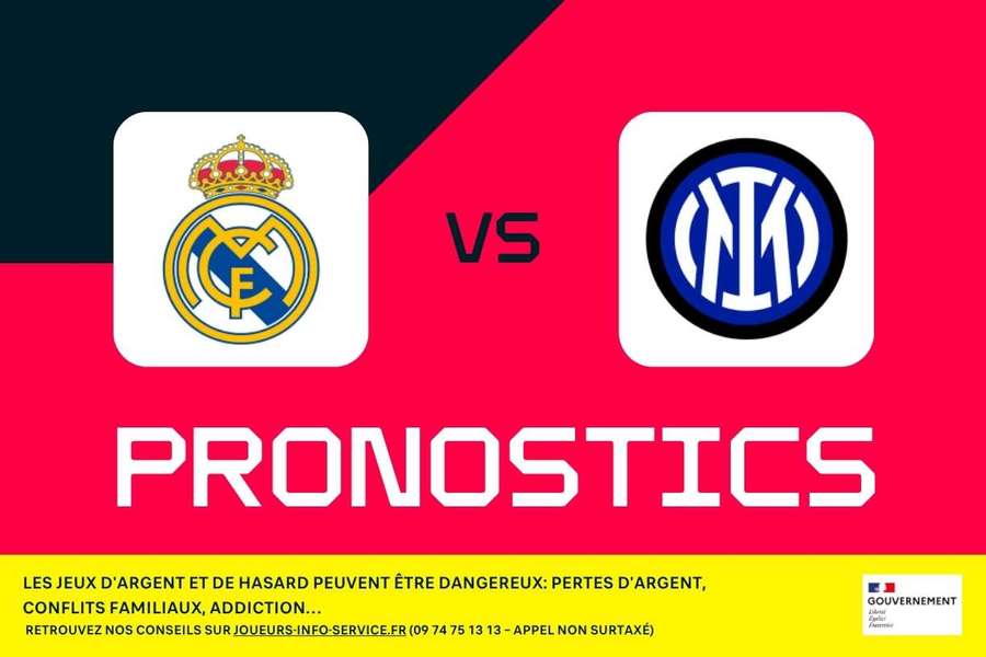 Real Madrid - Inter Milan : Pronostics, Meilleures Paris et Cotes (Ligue des champions) Real Madrid - Inter Milan : Pronostics, Meilleures Paris et Cotes (Ligue des champions)