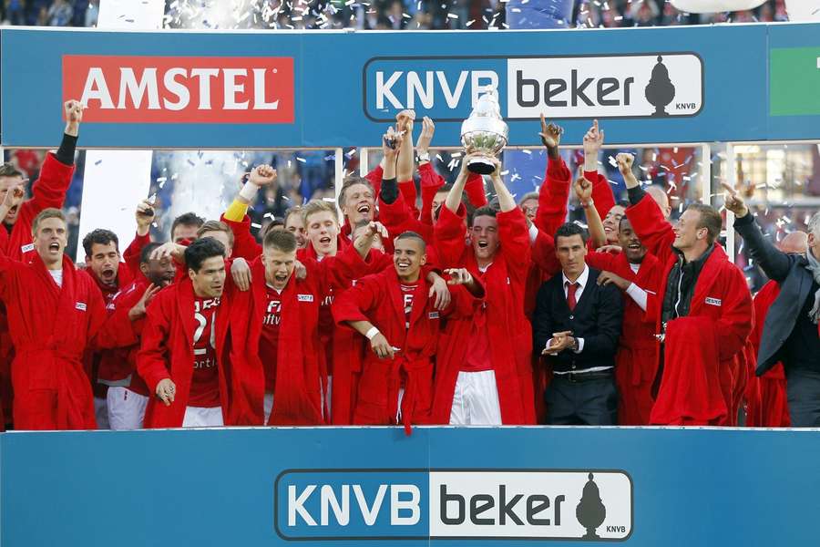 AZ Win Knvb Beker 2013. After beating PSV 2-1 AZ Win Knvb Beker 2013. After beating PSV 2-1
