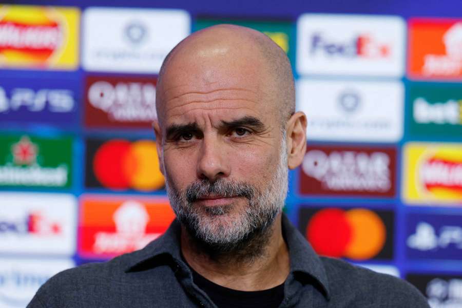 Pep Guardiola speaks ahead of the Cup final on Sunday
