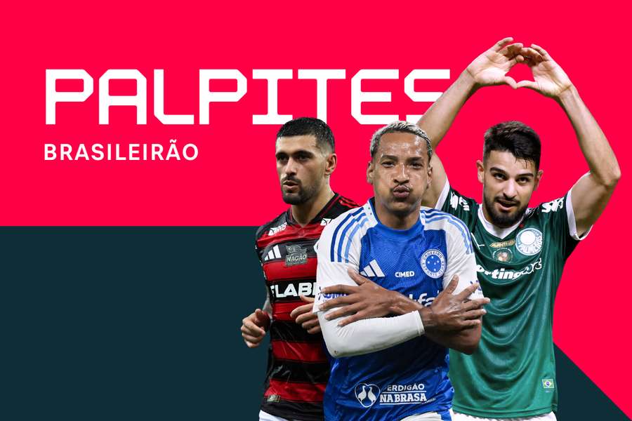Os líderes Palmeiras e Flamengo terão adversários mais complicados que na última rodada e não podem vacilar