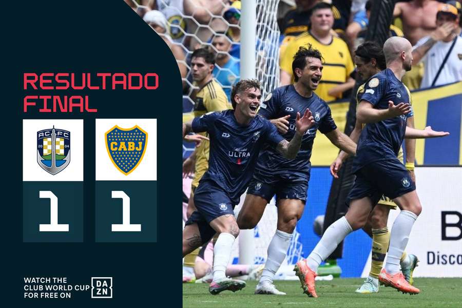 Auckland City comemora o golo