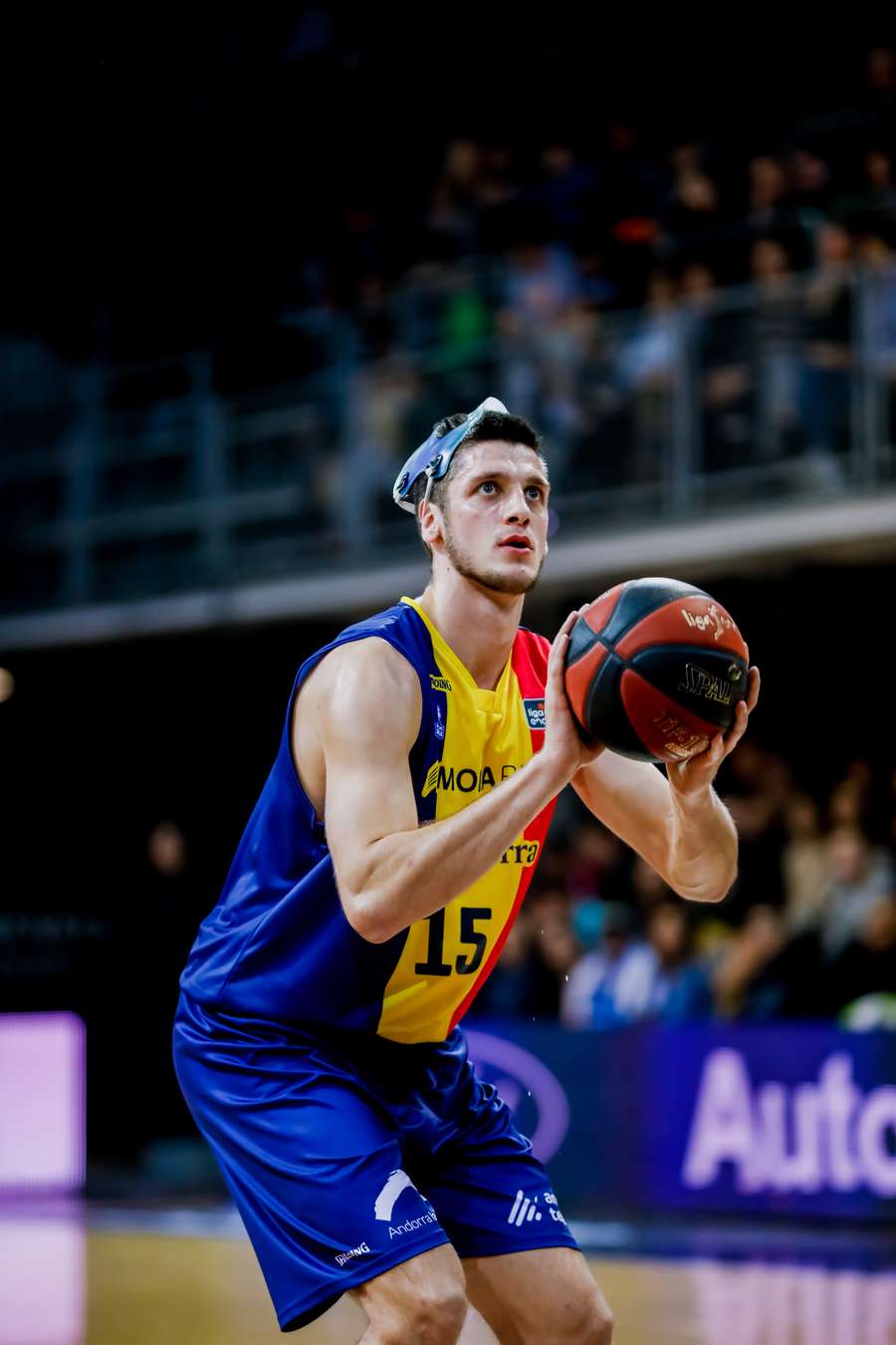 Krampelj, como jugador del Andorra