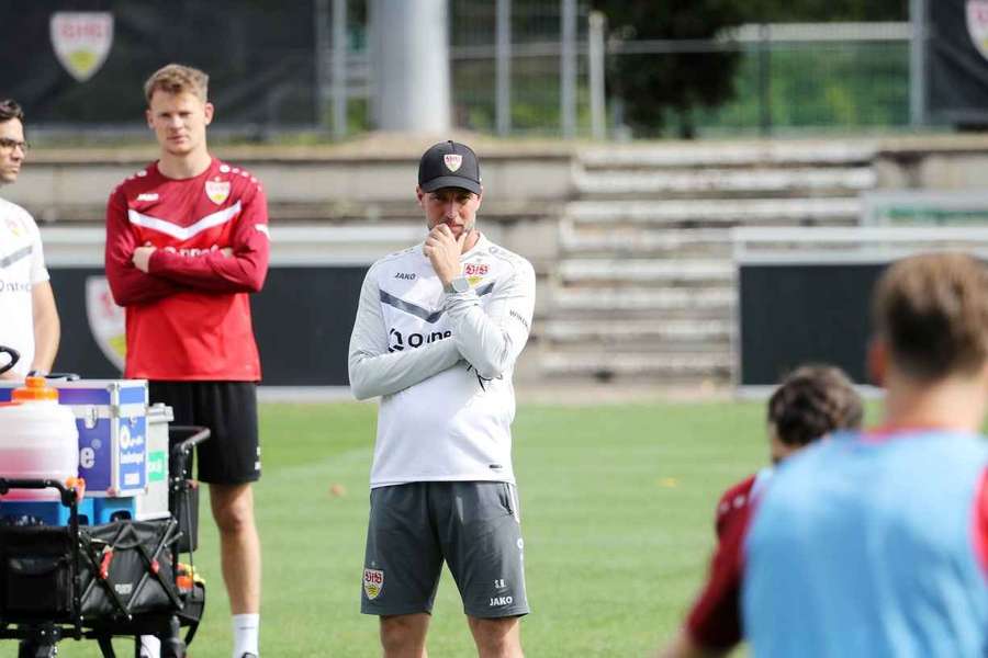 Sebastian Hoeneß im Training.