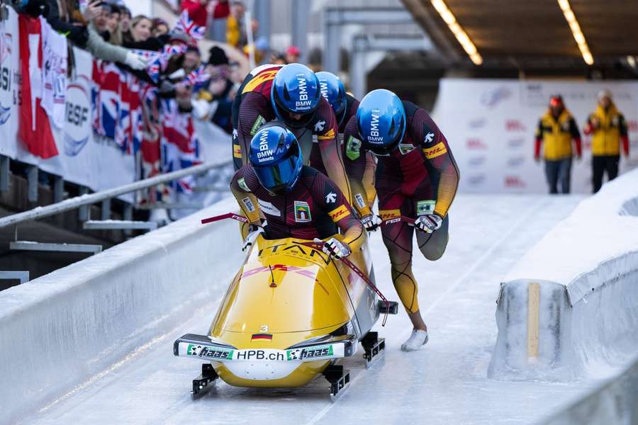 Johannes Lochner durfte in Lillehammer über den EM-Titel jubeln.