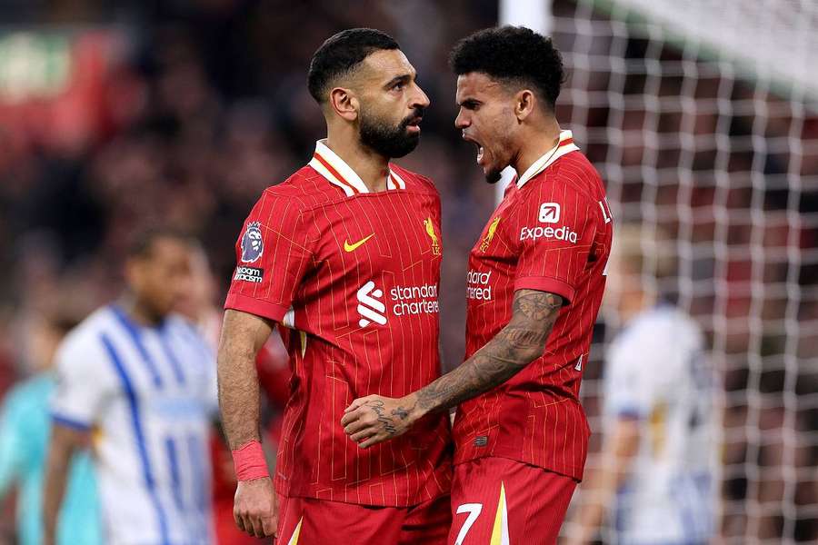 Mo Salah, héros du jour à Anfield, a offert la victoire à Liverpool face à Brighton. 