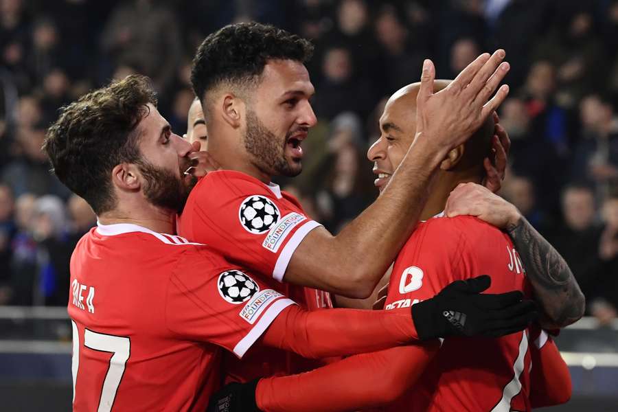 O Benfica está a um passo dos quartos de final