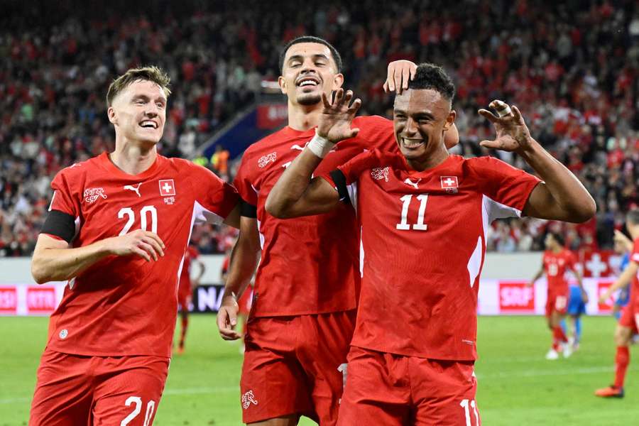 Ndoye drehte die Partie mit seinem Treffer zum 2:1 für die Schweiz
