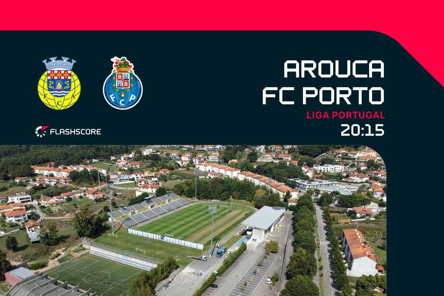 Arouca recebe FC Porto na 21.ª jornada da Liga