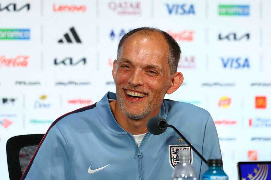 Thomas Tuchel en conférence de presse mardi. Thomas Tuchel en conférence de presse mardi.