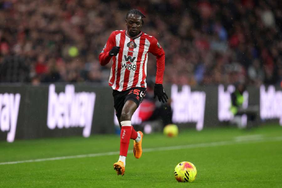 Bertrand Traore in action for Sunderland Bertrand Traore in action for Sunderland