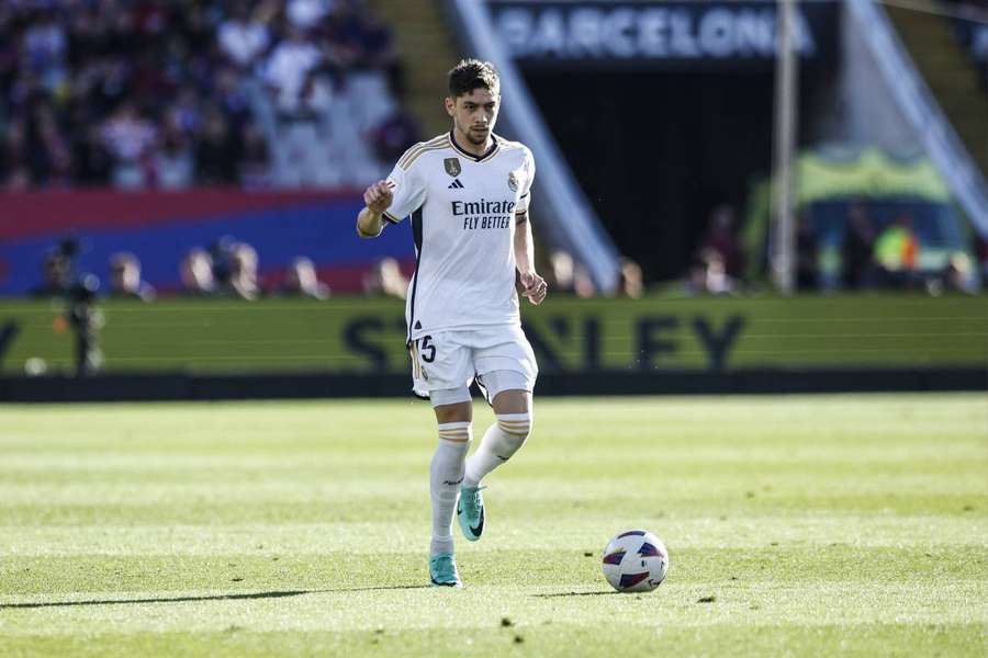 Valverde, jugador del Real Madrid