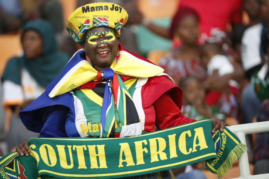 South African fans had more to smile about on Saturday
