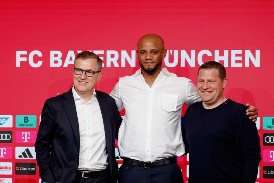 O novo treinador do Bayern, Vincent Kompany, está a preparar a equipa para a nova época.