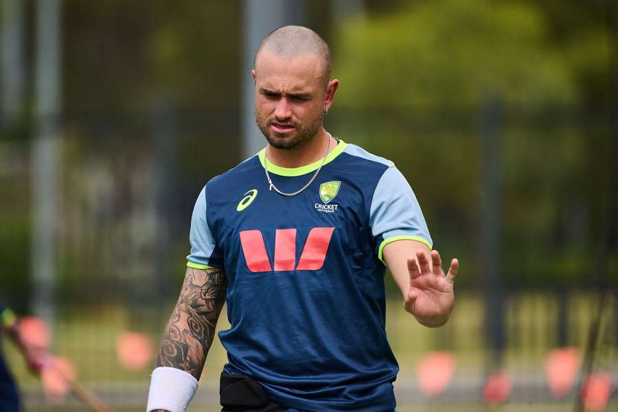 Weatherald trains ahead of the Ashes