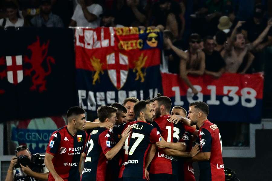 Esultanza dopo il gol vittoria