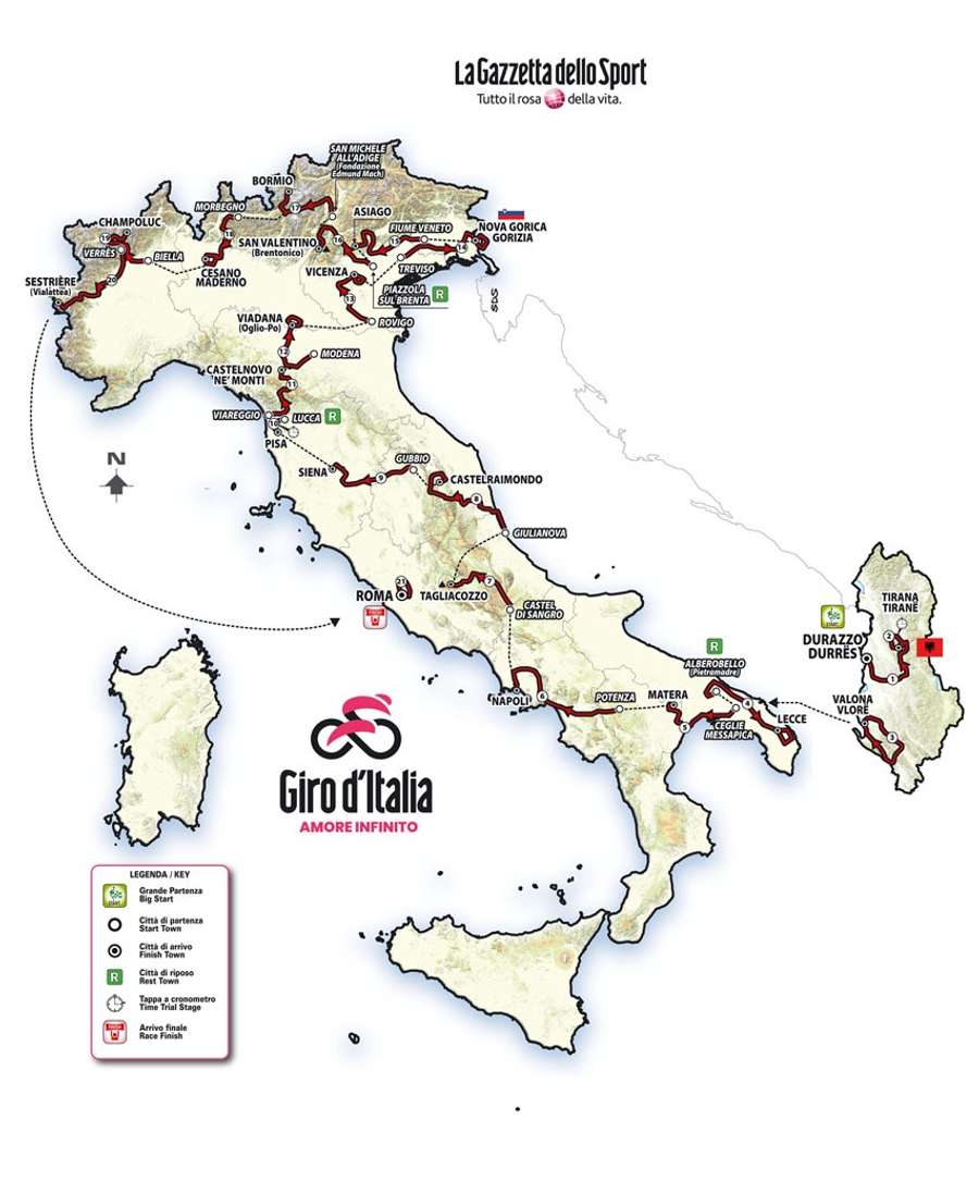 The Giro d'Italia 2025 The Giro d'Italia 2025