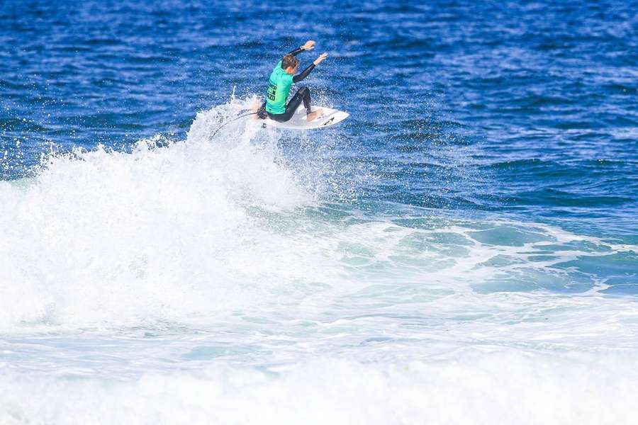 Francisco Ordonhas na final do Pro Junior Raso, na Colômbia