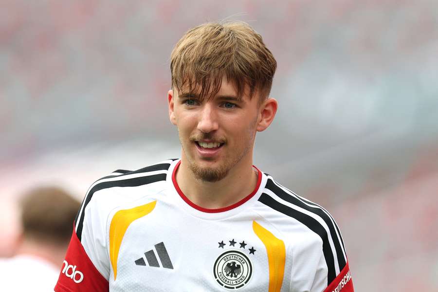 Germany's Lennart Karl during training