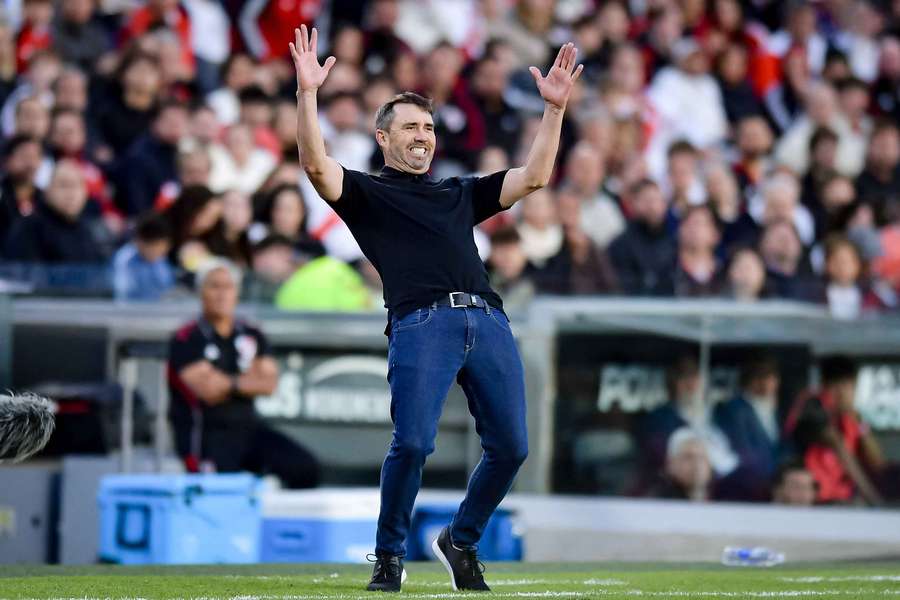 Coudet, en El Monumental Coudet, en El Monumental