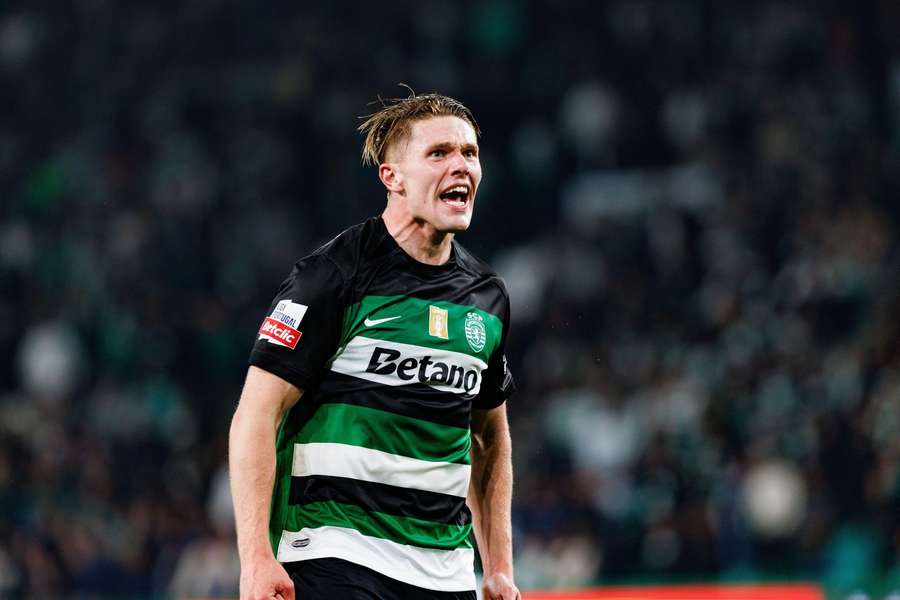Sporting's Viktor Gyokeres during the match against Gil Vicente