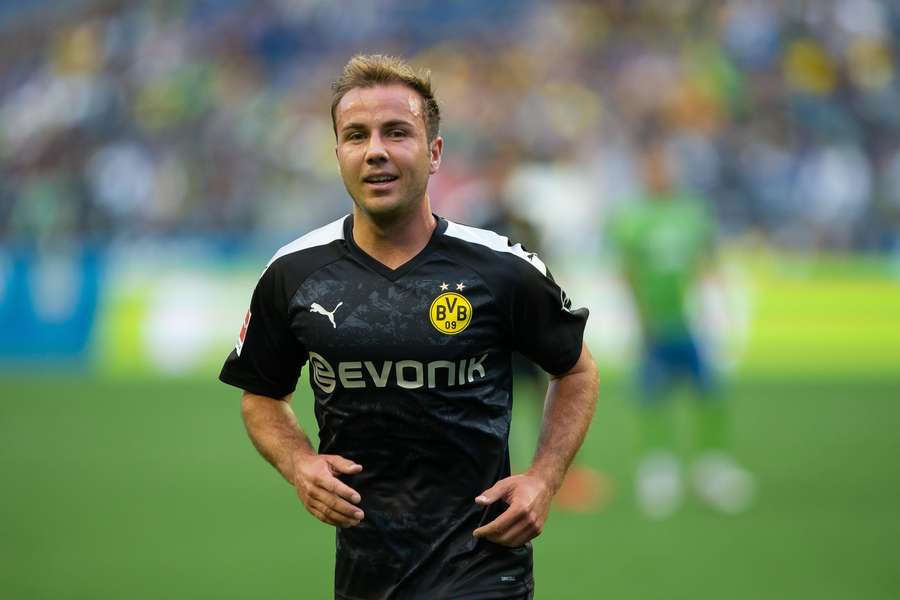 O regresso de Mario Götze a Dortmund também não foi o que se esperava