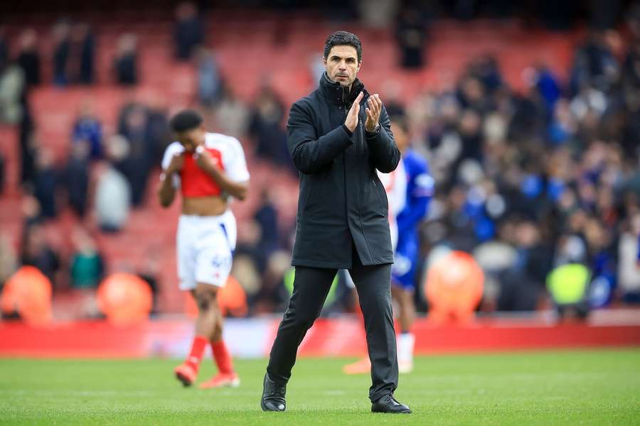 Arteta agradece el apoyo de los aficionados.