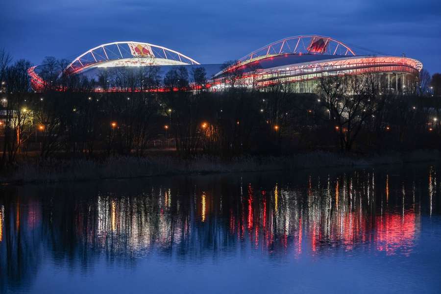 De Red Bull Arena in Leipzig