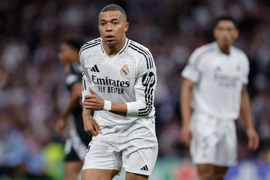 Real Madrid's French forward Kylian Mbappe is hoping to win his first major trophy with Los Blancos