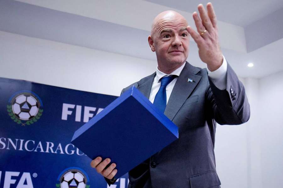 Gianni Infantino was appointed FIFA president in 2016.