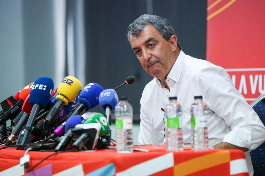 Javier Guillén, diretor da Vuelta