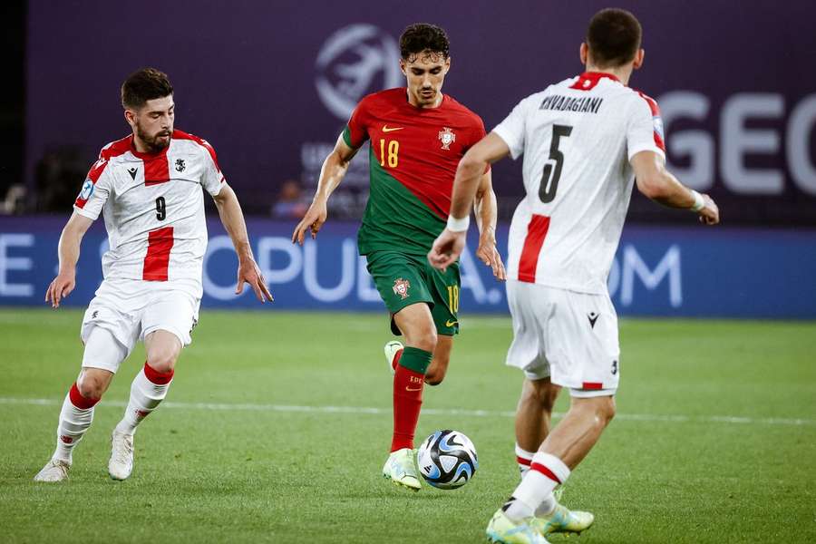 Portugal arrancou Euro sub-21 com derrota frente à Geórgia