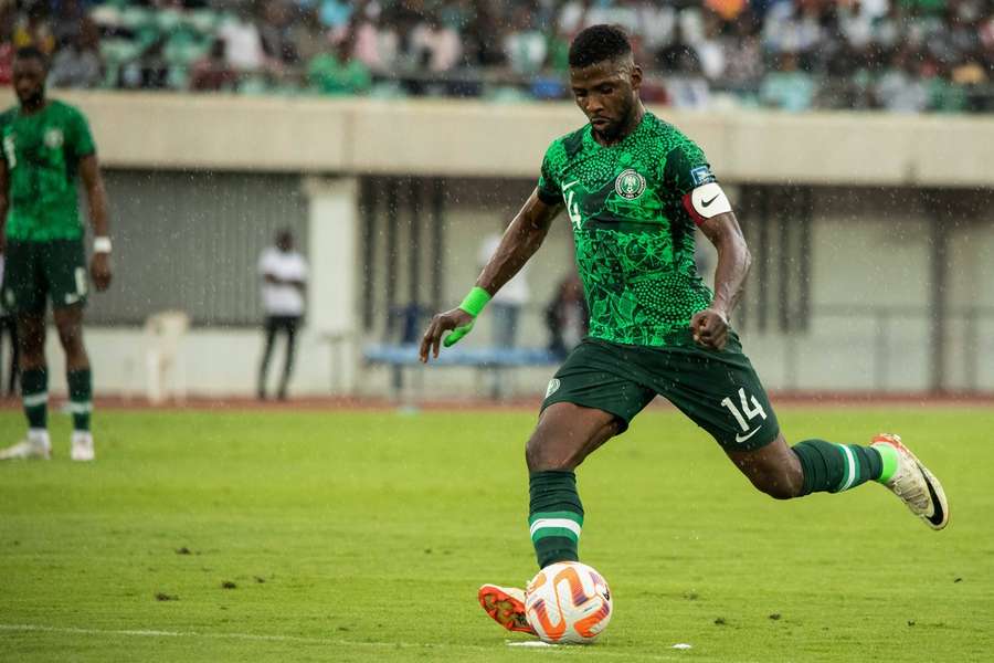 The eagle on Nigeria's kit