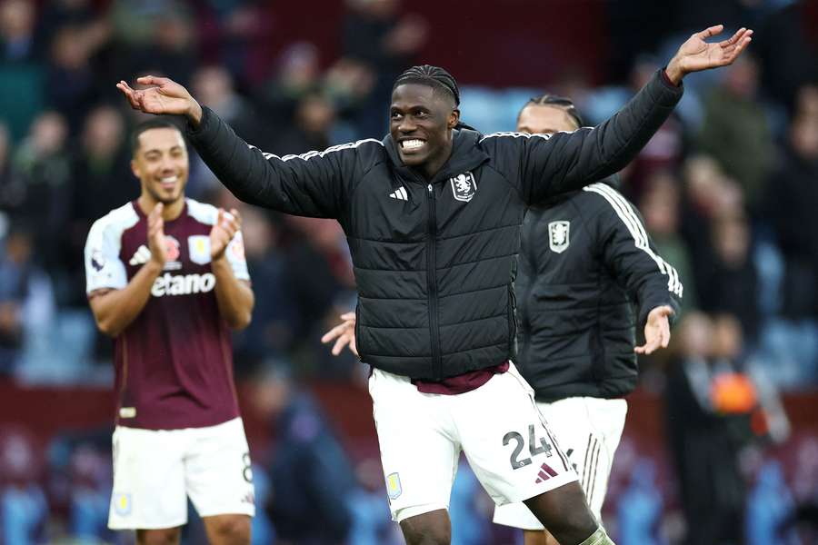 Aston Villa en fête. Aston Villa en fête.