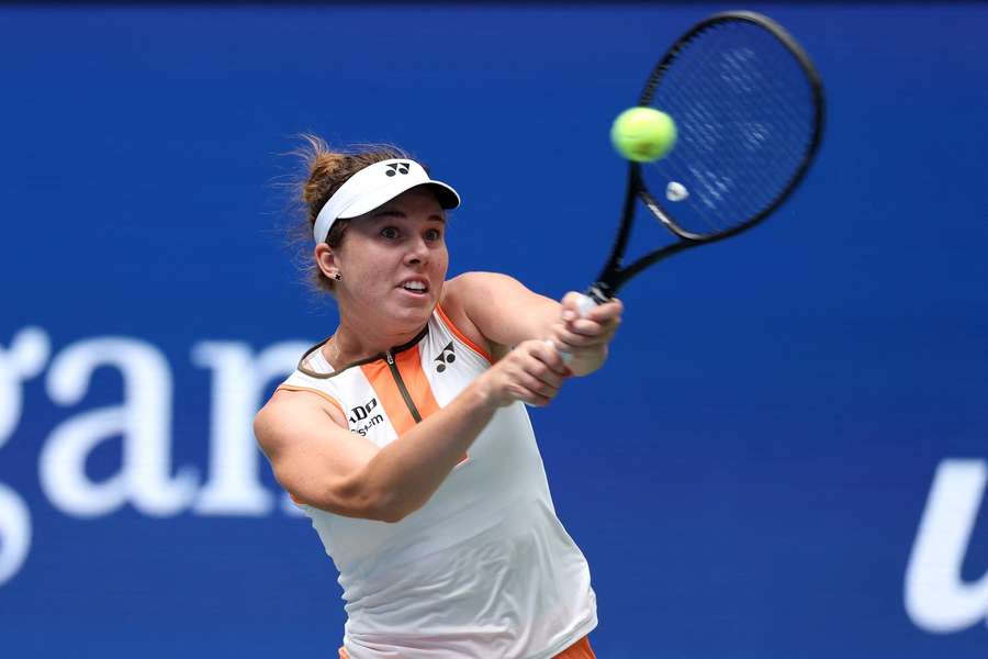 Linda Nosková si na US Open zahrála na centrkurtu.