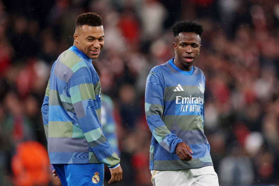 Mbappé y Vinicius Mbappé y Vinicius